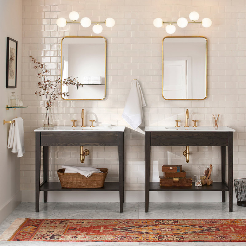 Everly Quinn Humfleet 5 Light Dimmable LED Vanity Light & Reviews